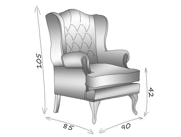 SILLÓN REINA ANA
